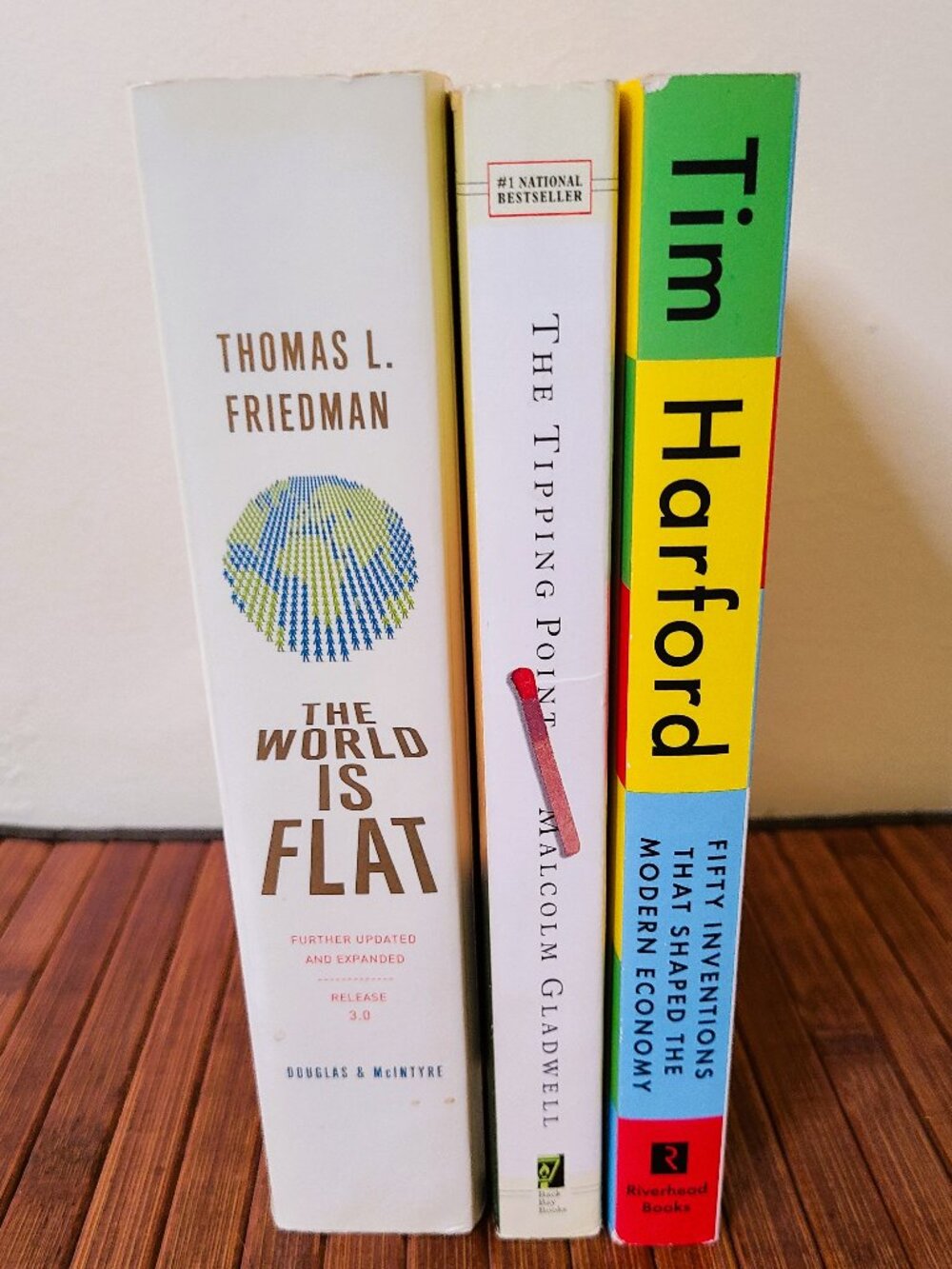 The Tipping Point/The World is Flat/50 Inventions That Shaped The Modern Economy